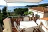 Terrazza con vista mare Casa Gemma, appartamento piano 1° - a Campo all'Aia Procchio isola d' Elba